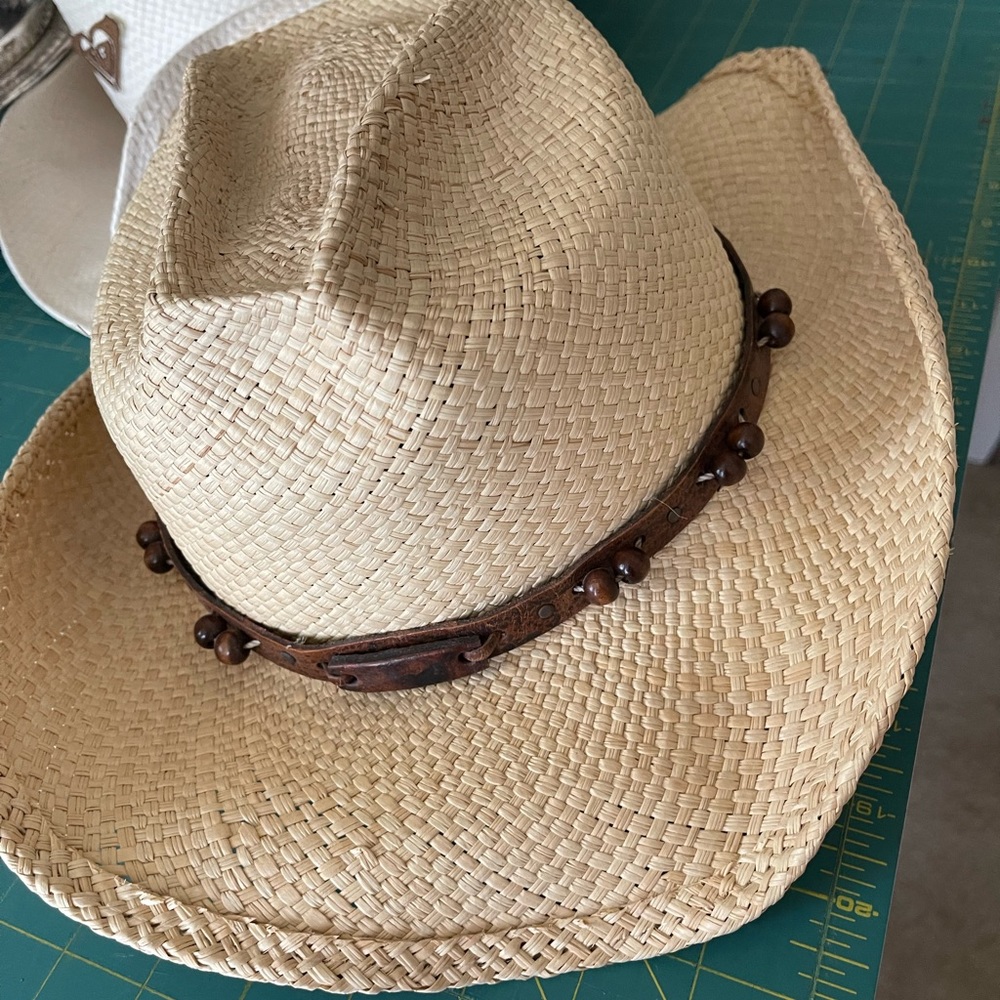 Tan western style hat